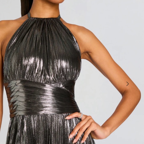 Gunmetal Retrofete Maxi Dress - Picture 4 of 6